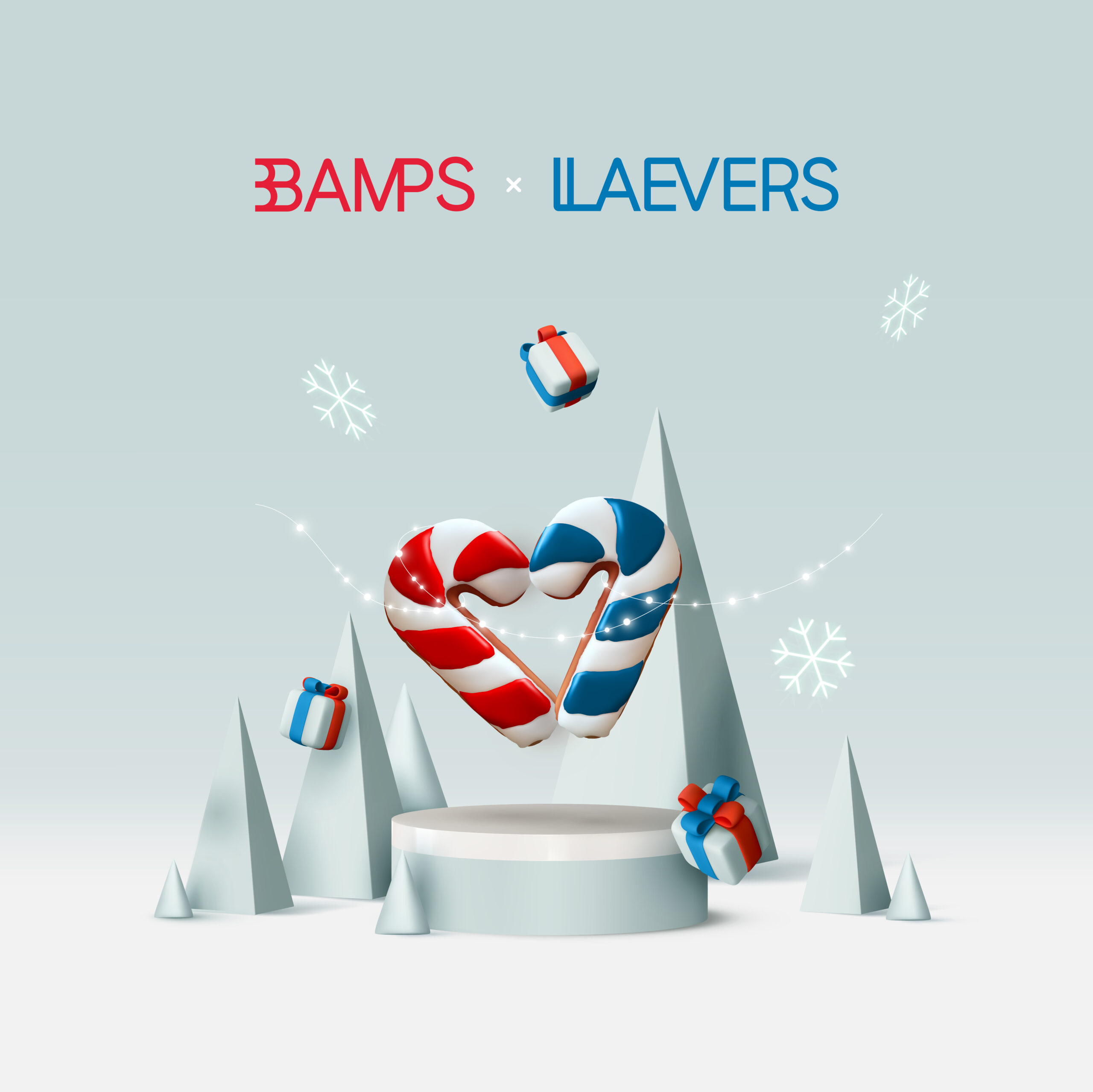 Bamps & Laevers visual eindejaarsmailing